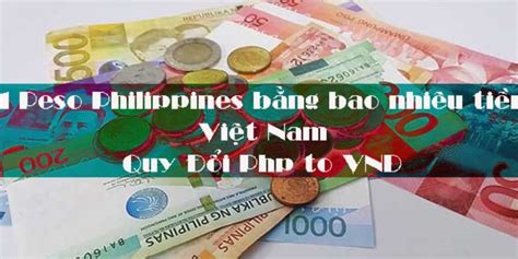 quy đổi peso sang vnd